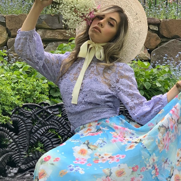 Lavender top - Picture 5 of 6